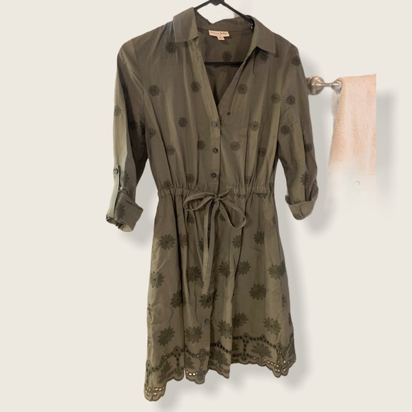 Maison Jules Green Patterned Dress - Picture 2 of 6